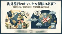 海外旅行のキャンセル保険は必要？判断目安と補償範囲・保険料相場を解説