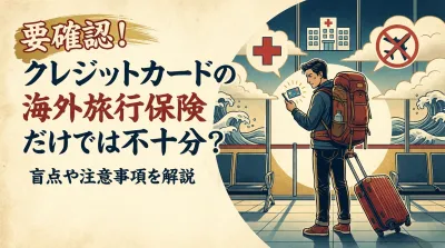 要確認！クレジットカードの海外旅行保険だけでは不十分？盲点や注意事項を解説