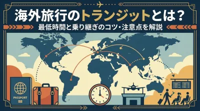 海外旅行のトランジットとは？乗り継ぎの最低時間とコツ・注意点を解説