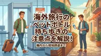 海外旅行のペットボトル持ち歩きの注意点を解説！機内から現地調達まで