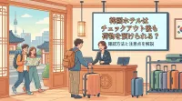 韓国ホテルはチェックアウト後も荷物を預けられる？確認方法と注意点を解説