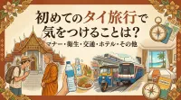 初めてのタイ旅行で気をつけることは？マナー・衛生・交通・ホテル・その他