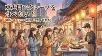 東大門でクレープを食べたい！場所・メニュー・値段は？並ぶ時間も