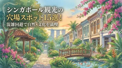 シンガポール観光の穴場スポット15選！混雑回避で自然・文化を満喫