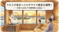 ラビスタ東京ベイのサウナで絶景を満喫！日帰りはOK？営業時間と注意点