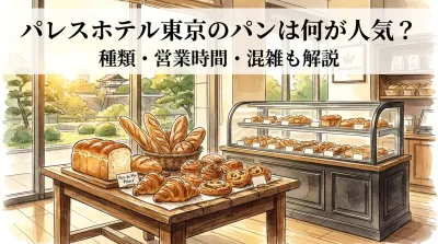 パレスホテル東京のパンは何が人気？種類・営業時間・混雑も解説