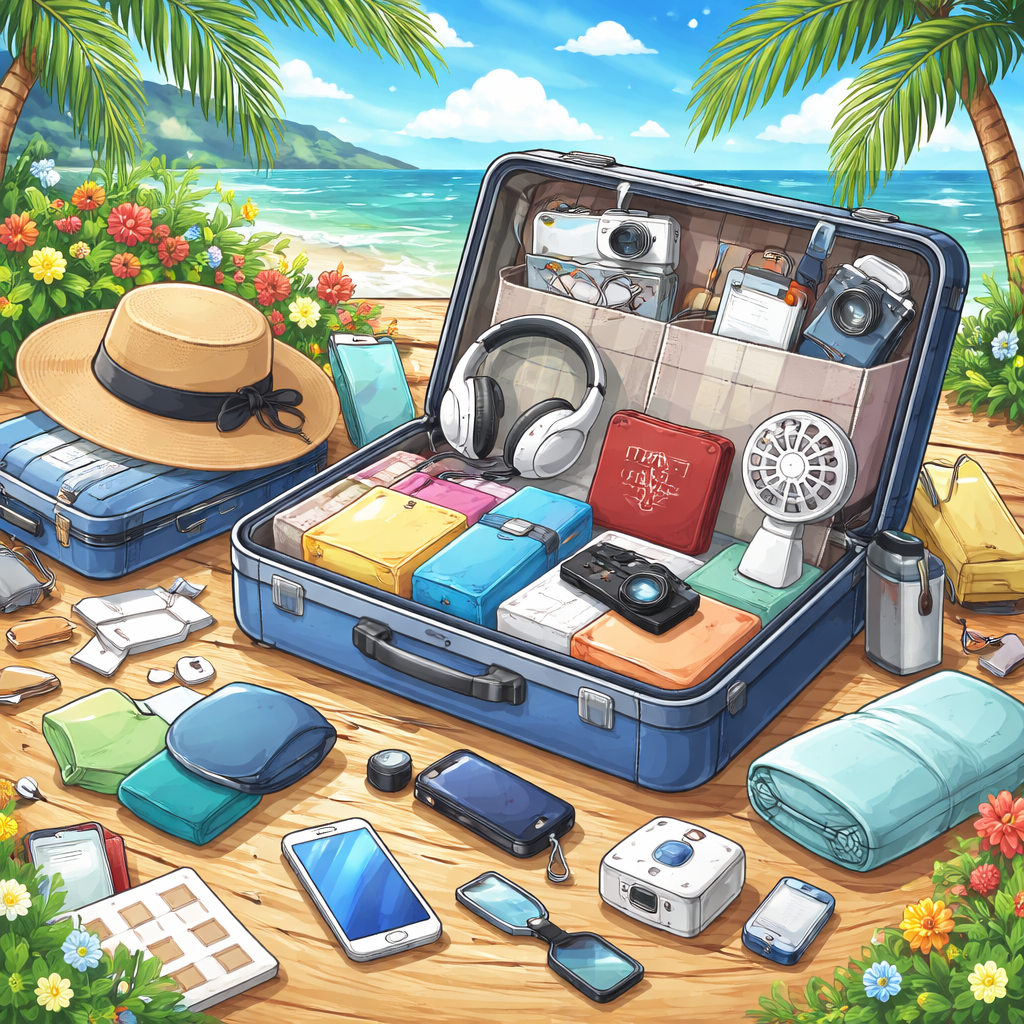 海外旅行で便利なアイテムとは