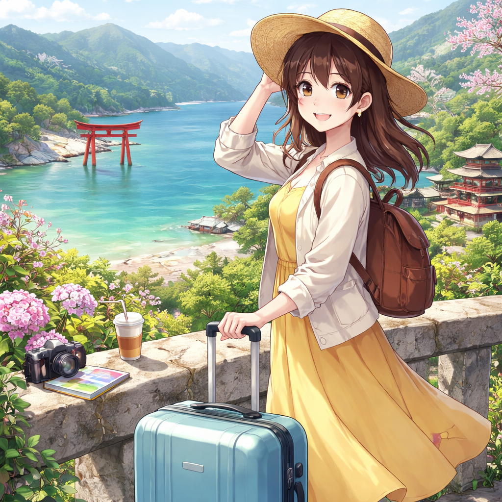 女性の一人旅に適した国内旅行先の選び方