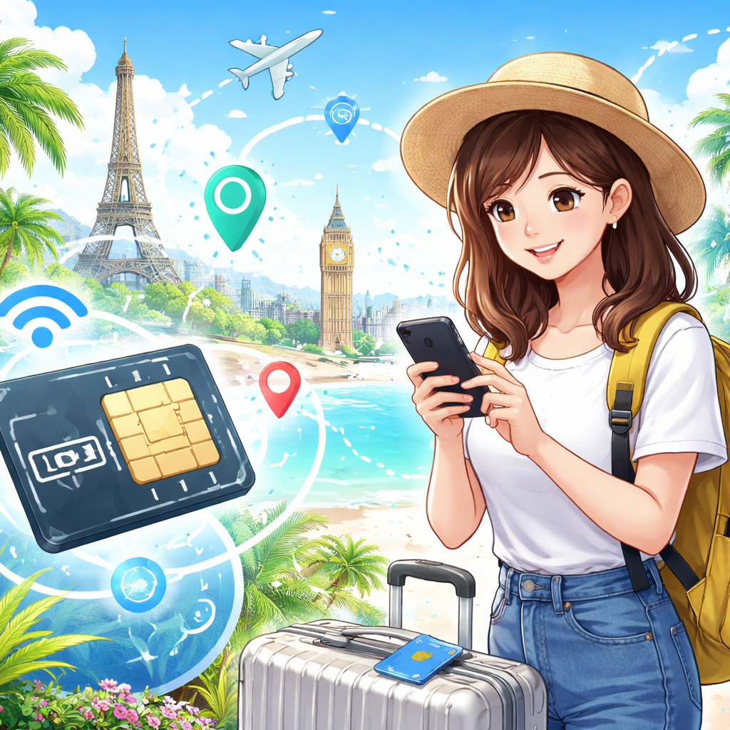 eSIMとは何か？海外旅行で使うメリットとデメリット