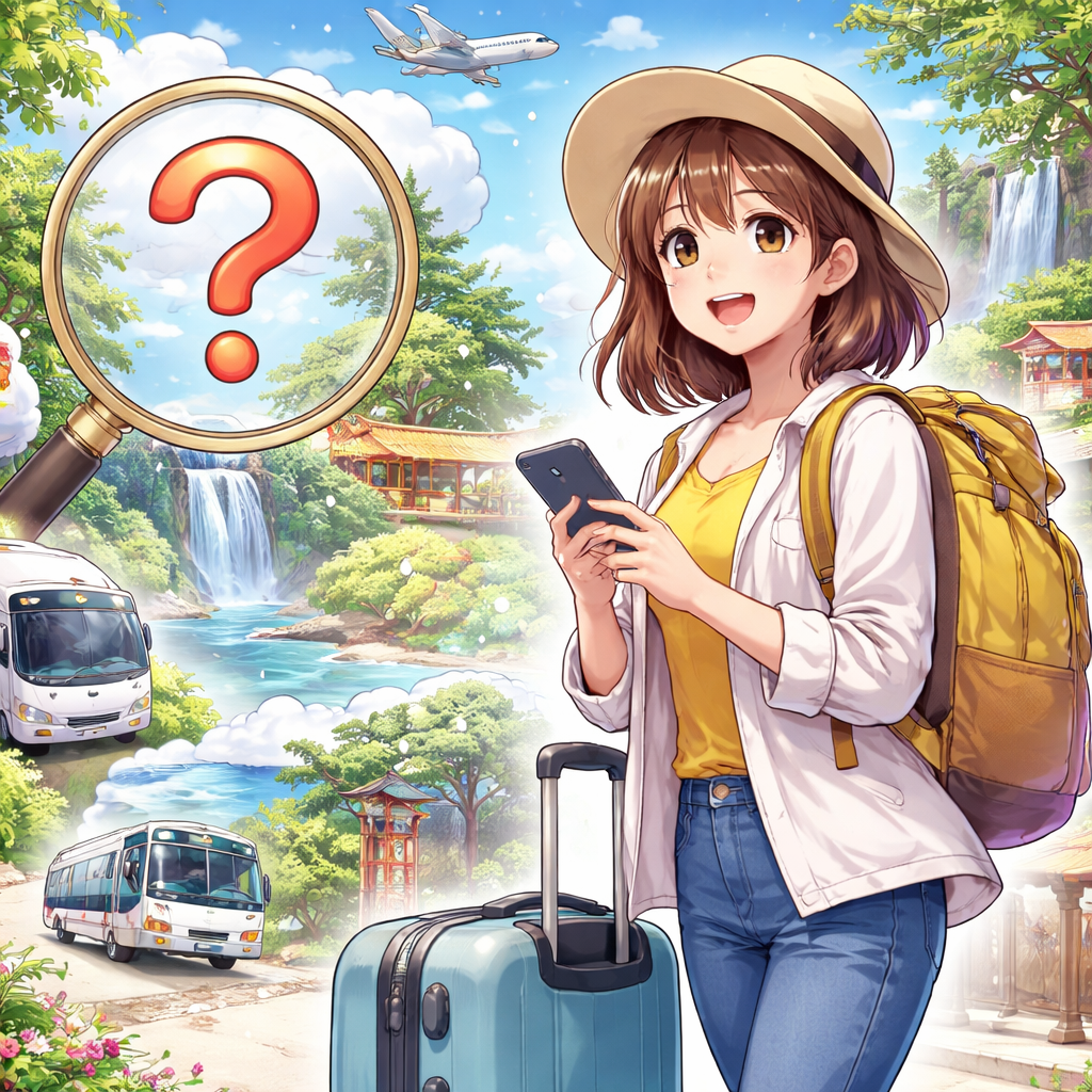 一人旅でもミステリーツアーは楽しめる