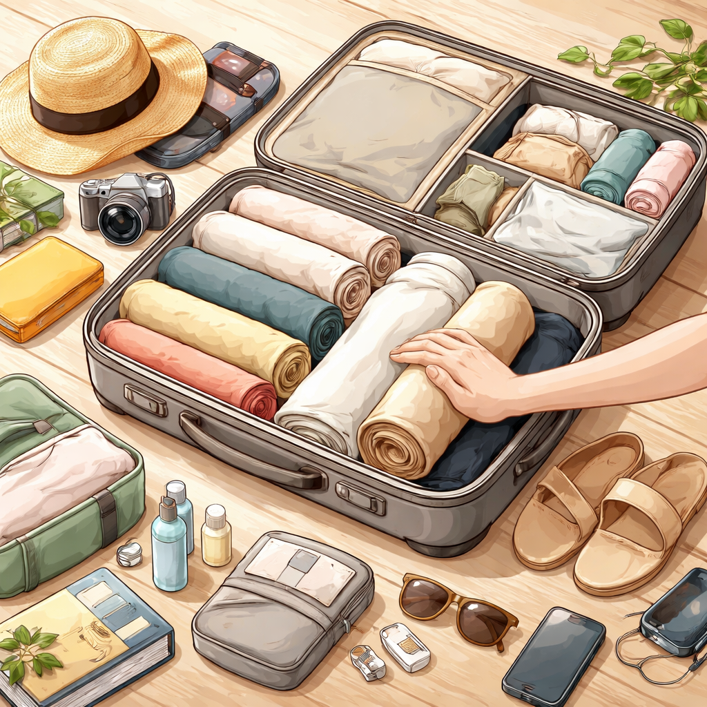 荷物が半分になる「持ち物選び」の具体的なコツ