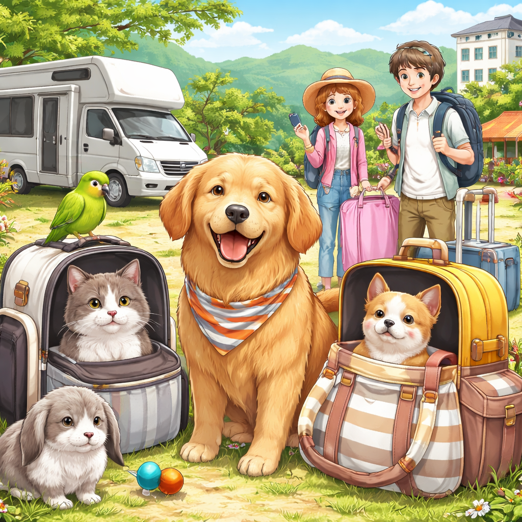 旅行向きのペットを選ぶ際に重視すべきポイント