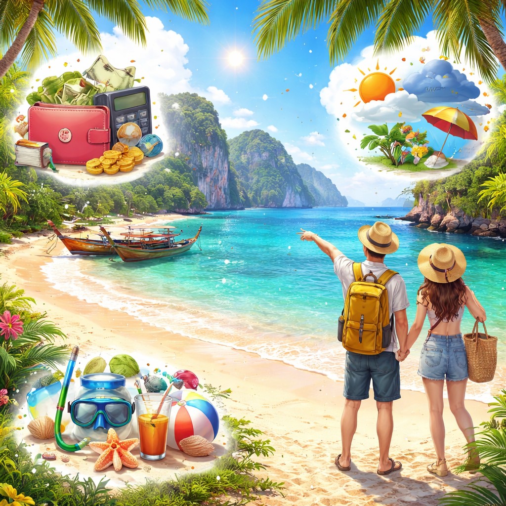 プーケット旅行のおすすめ時期は目的によって異なります
