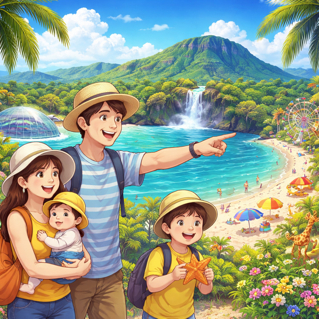 チェジュ島で子連れ旅行に向いているエリアとその理由