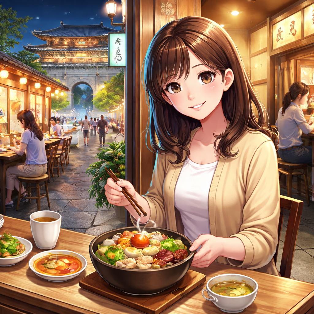 東大門の一人ご飯は女性でも十分に楽しめます