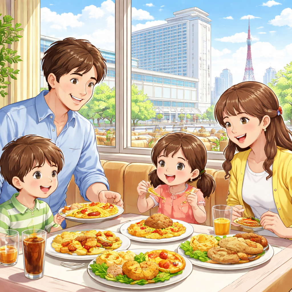 品川プリンスホテルの子連れランチは「年齢別のお店選び」と「事前予約」が成功の鍵